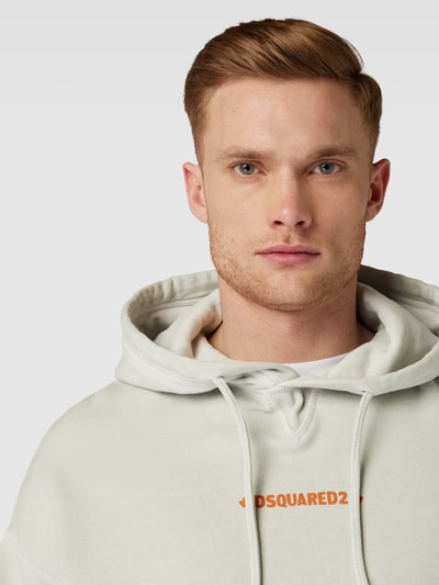 Dsquared2 Hoodie mit Label-Print Mint 3