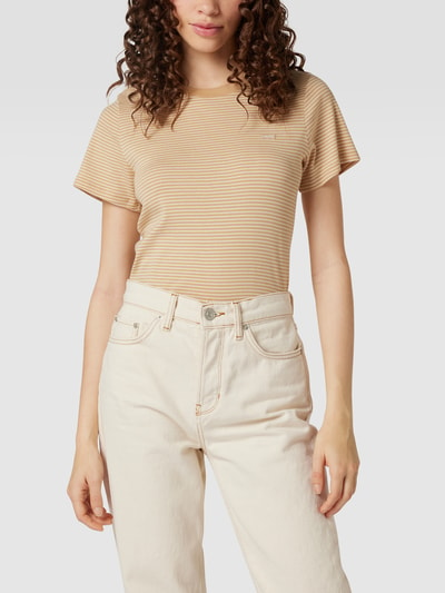 Levi's® T-Shirt mit Streifenmuster Sand 4