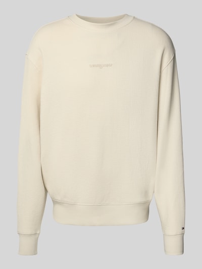 Tommy Jeans Comfort fit pullover van puur katoen Zand - 2