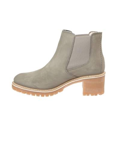 Tamaris Chelsea Boots aus Veloursleder Hellgrau 4