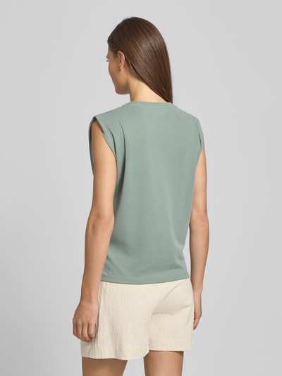 Jake*s Collection T-shirt o kroju regular fit z krótkim rękawem Limonkowy 5