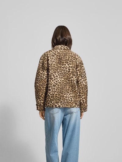 Anine Bing Jacke mit Reverskragen Mittelbraun 5