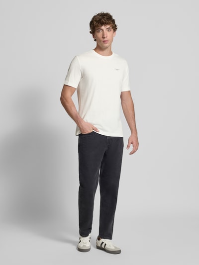 Marc O'Polo Denim Regular Fit T-Shirt aus reiner Baumwolle Weiss 1
