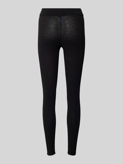 BOSS Slim fit legging met modal, model 'B.PURE' Zwart - 3