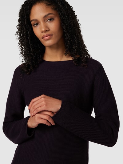 Marc O'Polo Gebreide pullover met ronde hals Zwart - 3