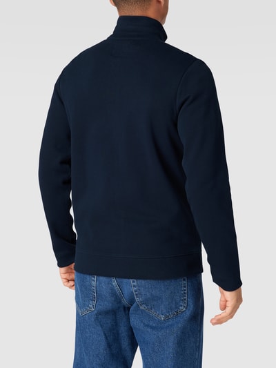 Tom Tailor Sweatjack met steekzakken opzij Marineblauw - 5