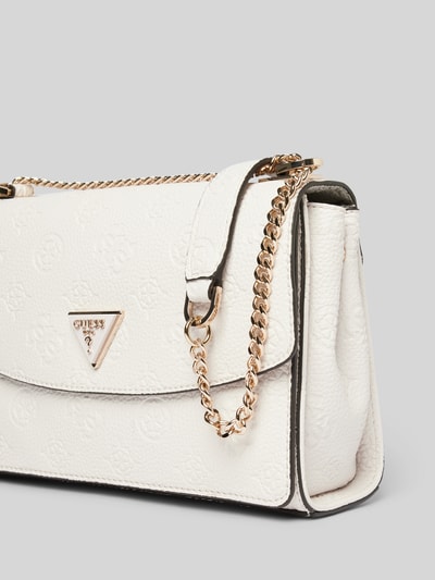 Guess Handtas met structuurmotief, model 'CRESIDIA' Offwhite - 3