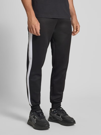 PUMA PERFORMANCE Sweatpants met logostitching, model 'ALWAYS ON TRACK' Zwart - 4