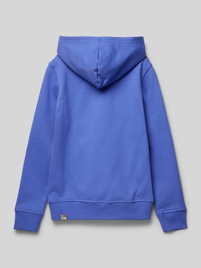 The North Face Hoodie met labelstatement, model 'DREW PEAK' Koningsblauw - 3