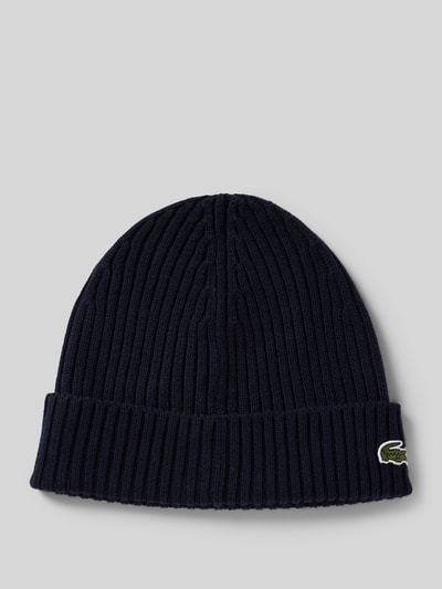 Lacoste Czapka z czystej wełny Granatowy 1