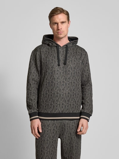 EA7 Emporio Armani Hoodie mit Kapuze Black 4