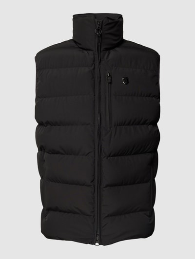 Wellensteyn Steppweste mit Label-Applikation Black 2