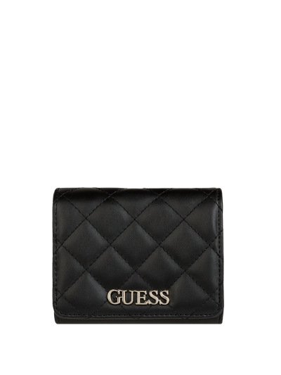 Guess Portemonnaie in Leder-Optik Modell 'Illy' Black 1