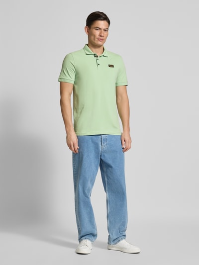 PME Legend Poloshirt mit Label-Detail Mint 1