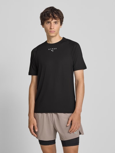 PUMA Performance Regular Fit Sport-T-Shirt mit Logo-Print Modell 'PWRMODE' Black 4