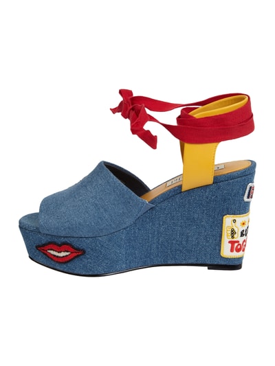 Tommy Hilfiger Textile Wedges Gigi Hadid Jeansblau 4