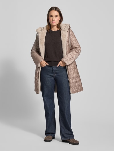 Betty Barclay Regular Fit Wendemantel mit Kapuze Beige 1