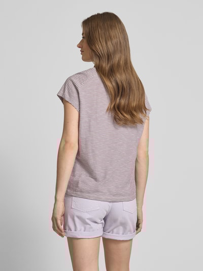 Armedangels Loose fit T-shirt van puur katoen Prune - 5