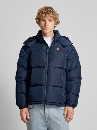 Tommy Jeans Gewatteerd jack met capuchon, model 'ALASKA' Marineblauw - 4