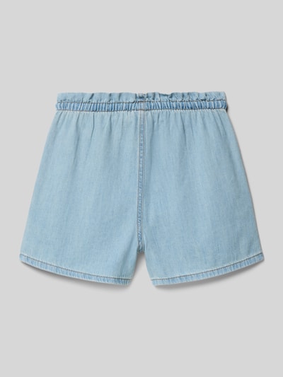 s.Oliver RED LABEL Wide Leg Jeansshorts aus reiner Baumwolle Blau 3