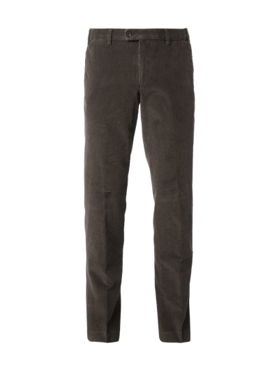 Hiltl Contemporary Fit Cordhose aus Baumwolle Anthrazit 1