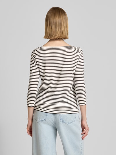 windsor. Regular Fit Longsleeve aus Lyocell-Mix Dunkelbraun 5
