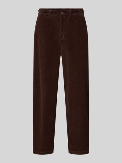 Barbour Relaxed fit corduroy broek van katoenmix Donkerbruin - 1