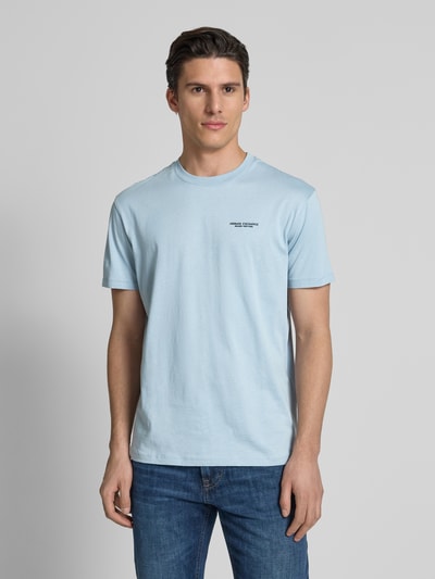 ARMANI EXCHANGE T-shirt met ronde hals Bleu - 4