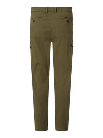 SELECTED HOMME Slim Tapered Fit Cagohose mit Stretch-Anteil    Khaki 3