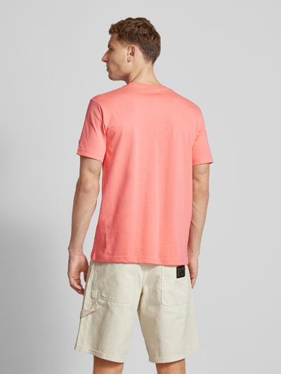 CHAMPION T-Shirt mit Label-Print Rose 5