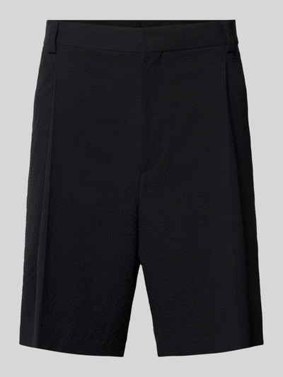 HUGO Wide Fit Chinoshorts aus Baumwoll-Mix Black 2