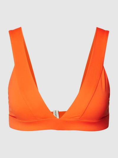 Mymarini Bikini-Oberteil in Two-Tone-Machart Modell 'LADY TOP' Orange 2