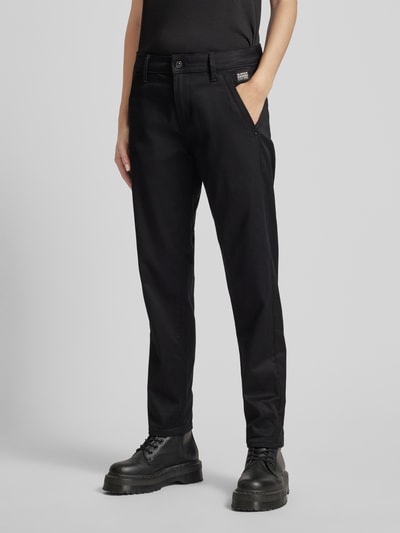 G-Star Raw Boyfriend Jeans mit Label-Patch Modell 'Kate' Black 4