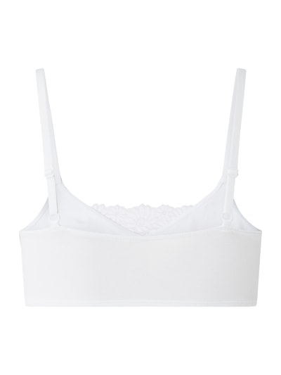 Skiny Bralette met kant Wit - 3