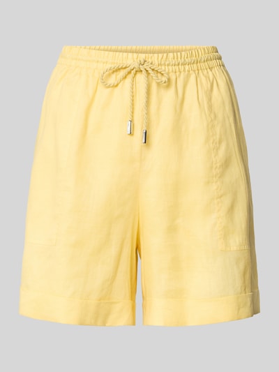 BOSS Orange Shorts mit elastischem Bund Modell 'Tanjina' GELB 2