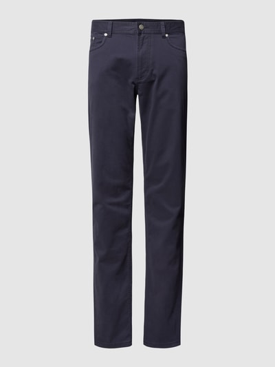 Christian Berg Men Broek in 5-pocketmodel Marineblauw - 2