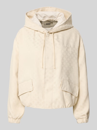Guess Activewear Jacke mit Kapuze Offwhite 2