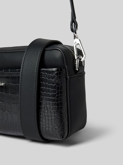 CK Calvin Klein Camera Bag mit Strukturmuster Modell 'CK MUST' Black 3