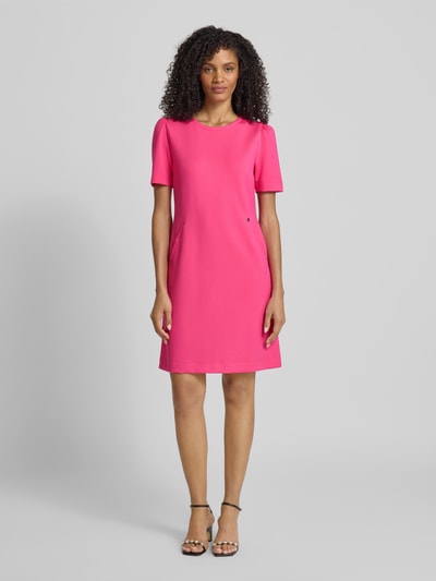 Marc Cain Relaxed Fit Kleid mit Viskose-Anteil Pink 1