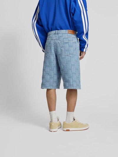 Kenzo Shorts mit 5-Pocket-Design Hellblau 5