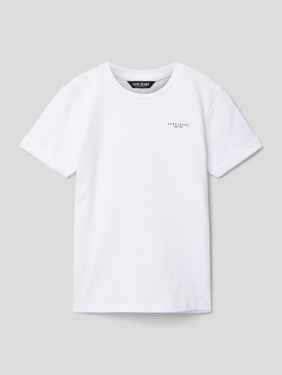 CARS JEANS T-Shirt mit Label-Detail Weiß 1