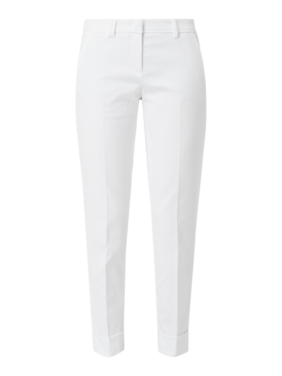 SEDUCTIVE Stoffhose mit Webstruktur  Weiß 2