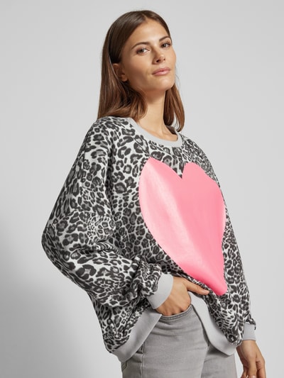 miss goodlife Sweatshirt mit Motiv-Print Anthrazit 3