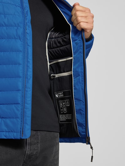 NAUTGÅRD Regular Fit Jacke in Stepp-Optik Blau 7