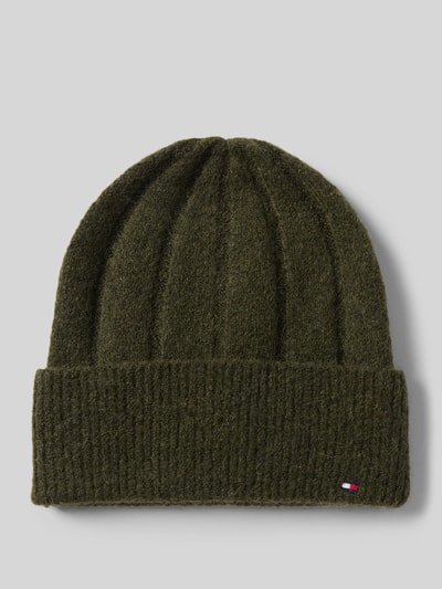 Tommy Hilfiger Beanie mit Woll- und Alpaka-Anteil Oliv 1