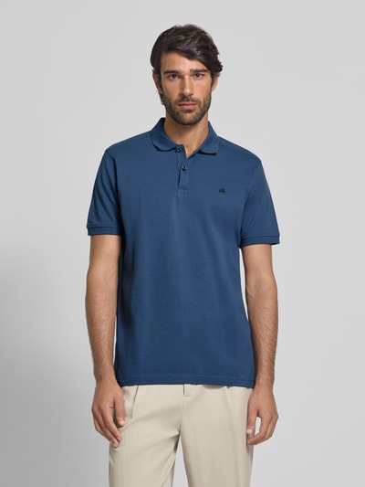 LERROS Poloshirt met labelstitching Blauw - 4
