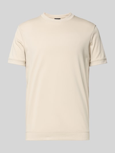 RAGMAN Regular Fit T-Shirt mit Rundhalsausschnitt Modell 'ON' Taupe 2