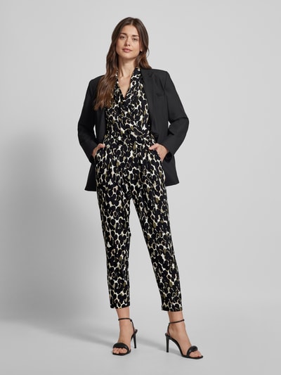 Betty Barclay Jumpsuit mit Allover-Muster Black 1