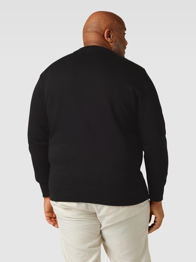 Calvin Klein Jeans Plus PLUS SIZE Sweatshirt mit Label-Print Schwarz 5