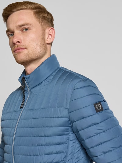 Lerros Steppjacke mit Stehkragen Rauchblau 3